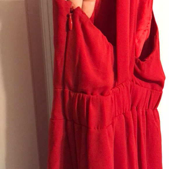 Red express cocktail dress - Picture 6 of 6